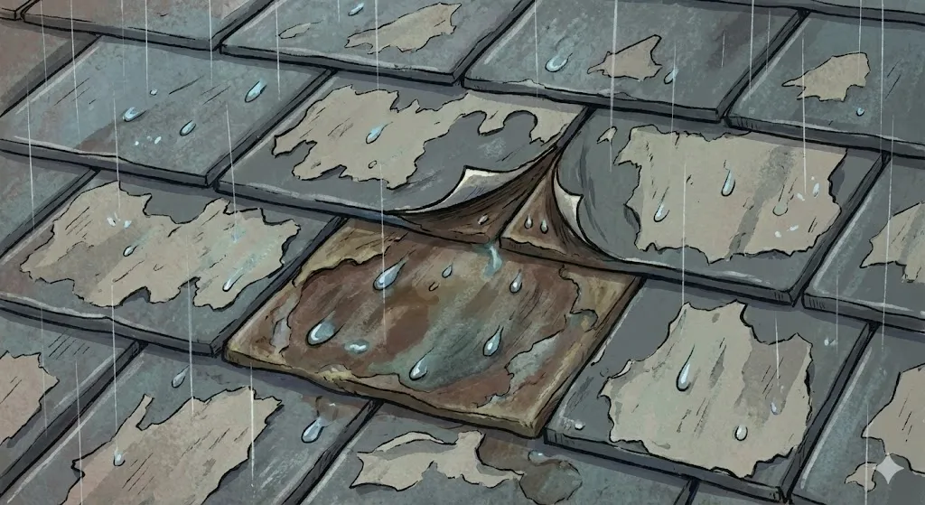 塗装の剥がれ・めくれ